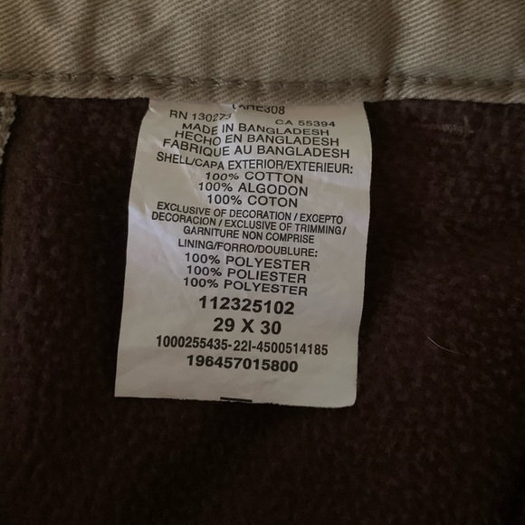 Wrangler Relaxed Fit Fleece Lined - Picture 3 of 3